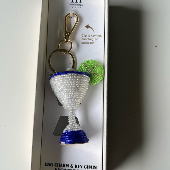 Margaritaville Beaded Keychain & Bag Charm - Picture 2 of 5